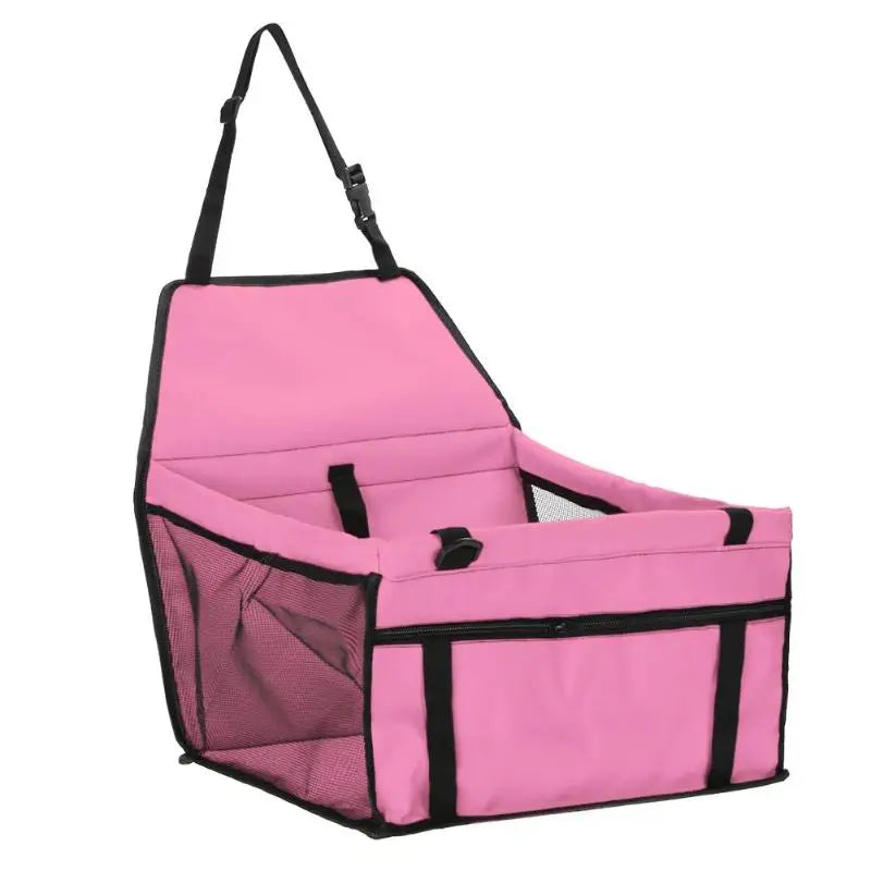 TailWaggers™ Waterproof Pet Seat Bag Basket Safe Carry
