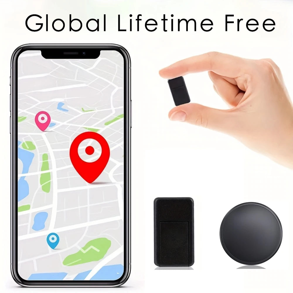 TailWaggers™ GPS Tracker Mini Global Positioning System For Car Bike Pet Children