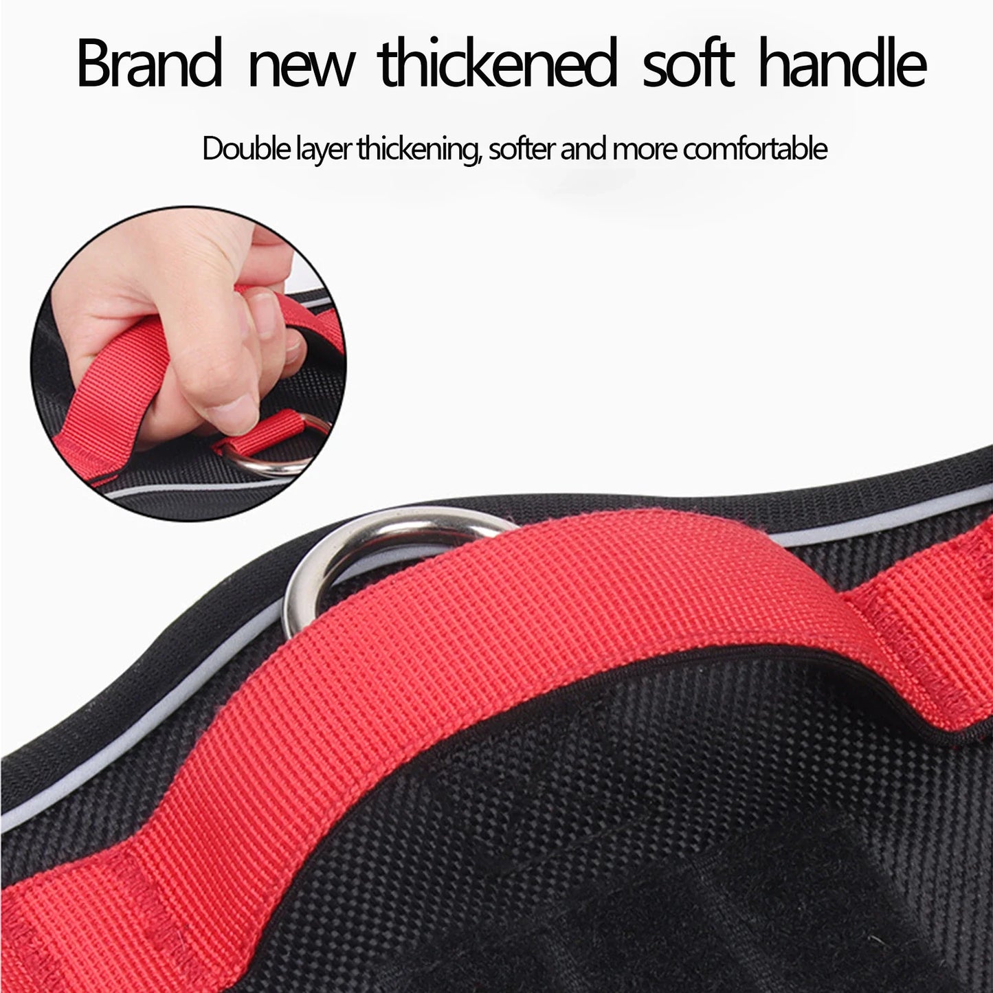 TailWaggers™ For Dog Harness Reflective Midium, Large Dogs Tactical Vest Pet Accessoires Supplies
