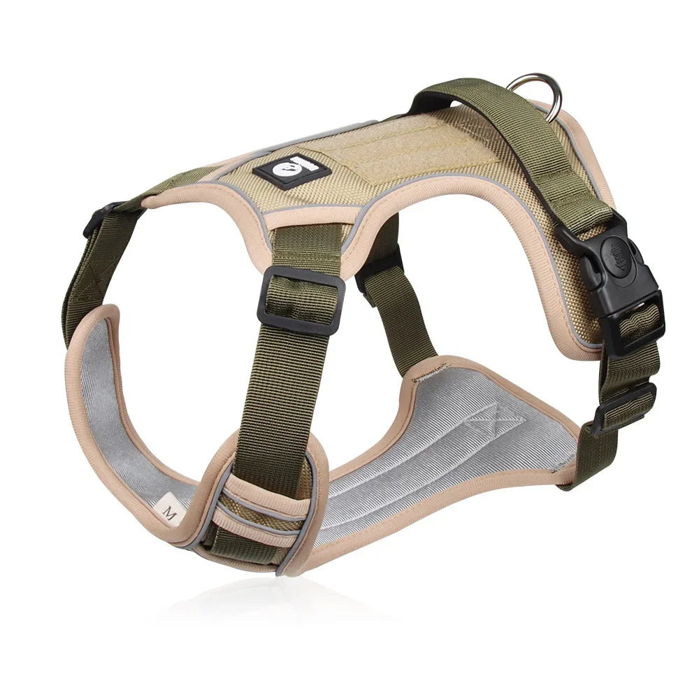 TailWaggers™ For Dog Harness Reflective Midium, Large Dogs Tactical Vest Pet Accessoires Supplies