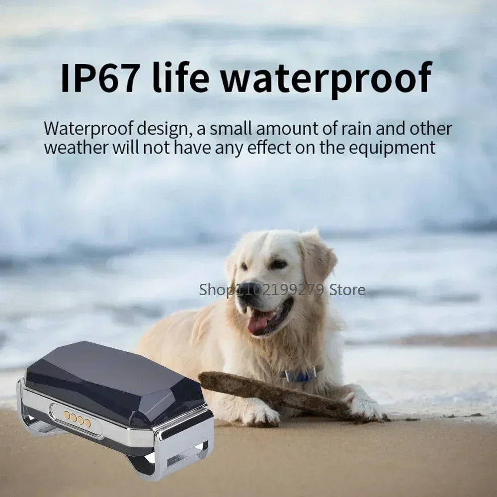 TailWaggers™ Dog GPS Tracker G12 Waterproof IP67 Geo-fence 200mA Battery Standby Mini GPS Locator, For Dog and Cat, FREE APP