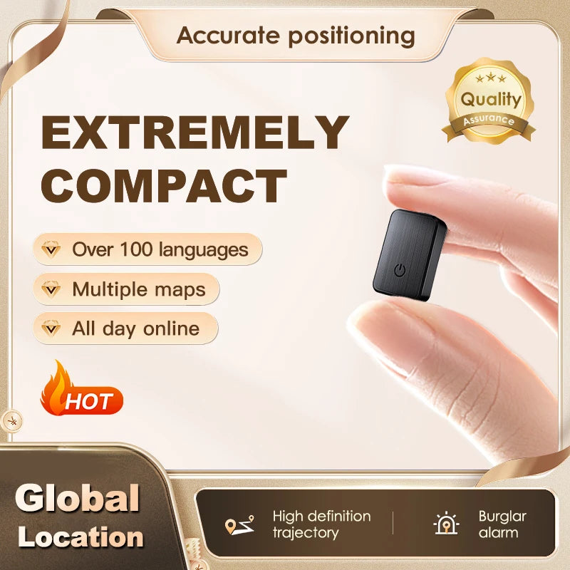 TailWaggers™ GPS Tracker Mini Global Positioning System For Car Bike Pet Children