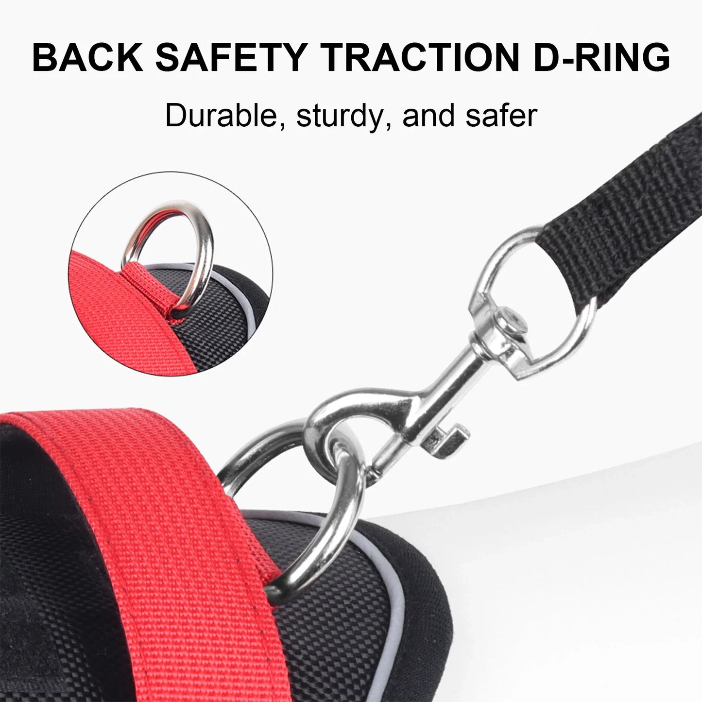 TailWaggers™ For Dog Harness Reflective Midium, Large Dogs Tactical Vest Pet Accessoires Supplies