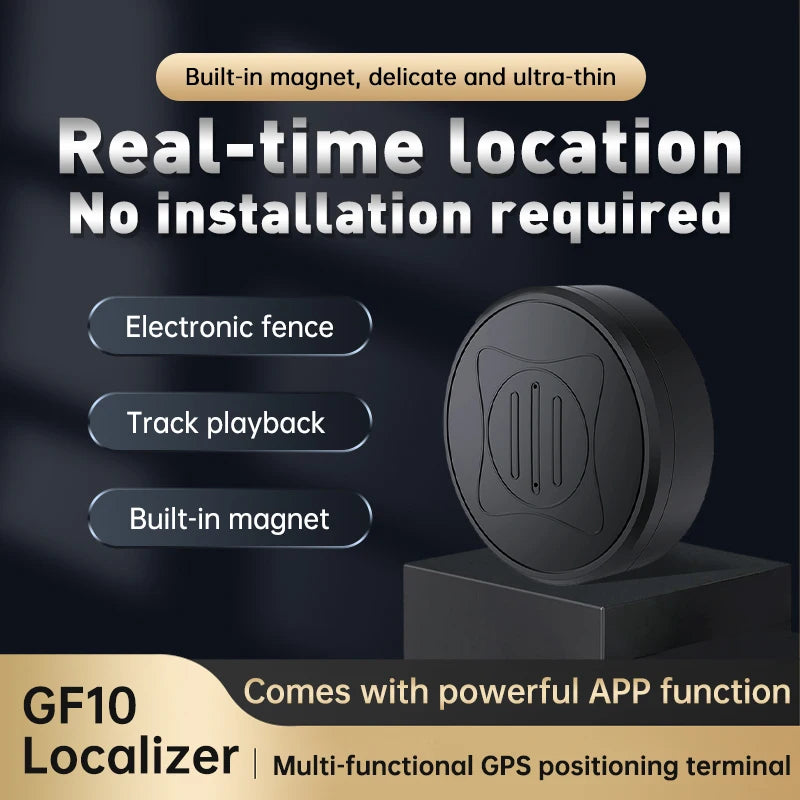 TailWaggers™ GPS Tracker Mini Global Positioning System For Car Bike Pet Children
