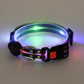 TailWaggers™ Rechargeable LED Pet Collar with Nylon Leash