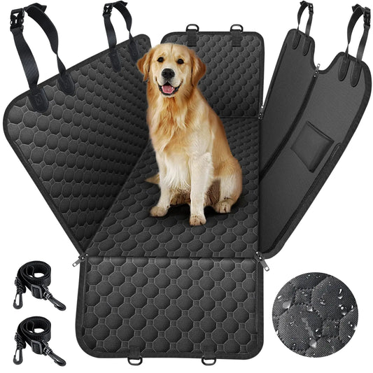 Dog Car Seat Cover for Back Seat – Waterproof 600D Car Seat Protector