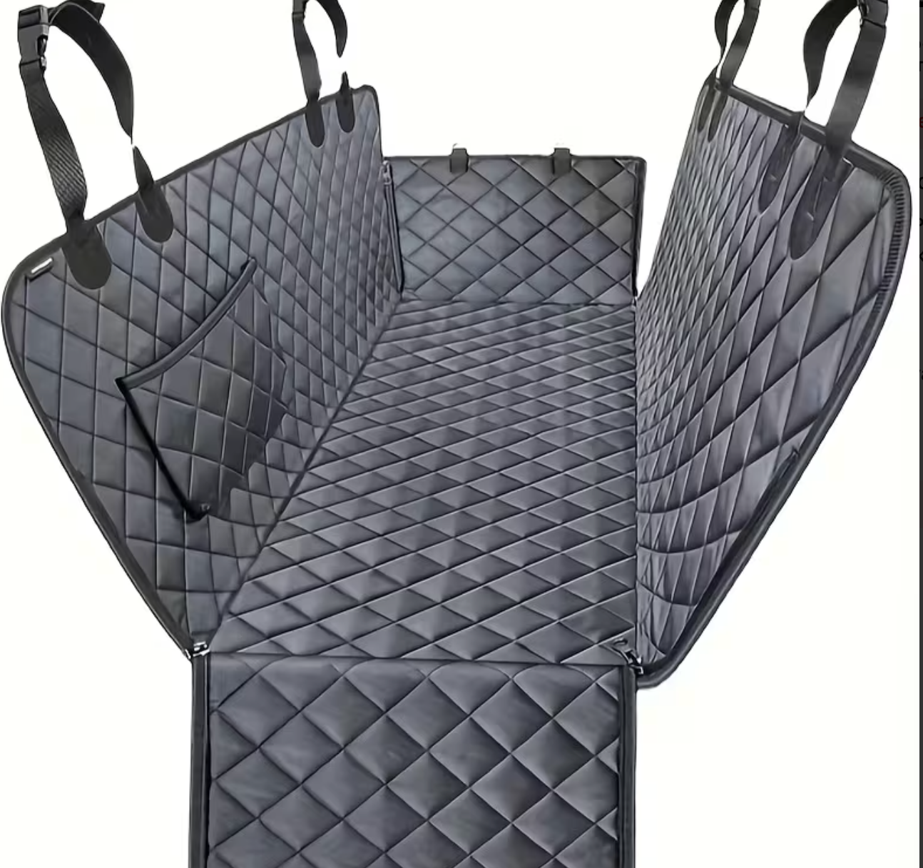 Dog Car Seat Cover for Back Seat – Waterproof 600D Car Seat Protector