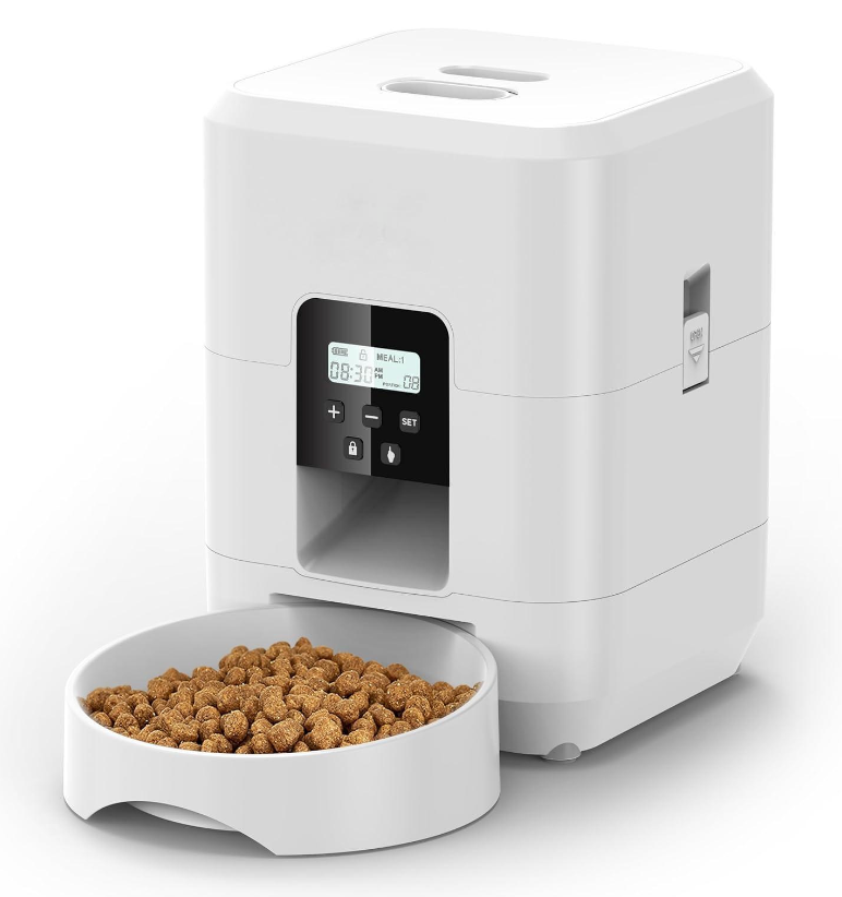 TailWaggers™ Automatic Pet Feeders   Dispenser Wi-Fi App Remote Control Auto Dog Feeder, For Cat , Pet Accessories