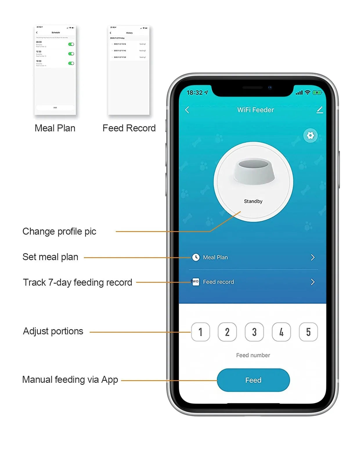 Cat Smart Dog Automatic Pet Feeder TailWaggers™