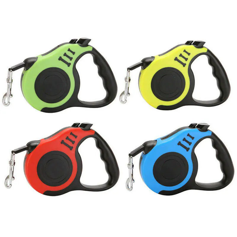 16FT Retractable Dog Leash with One-Touch Lock – Strong and Lightweight
