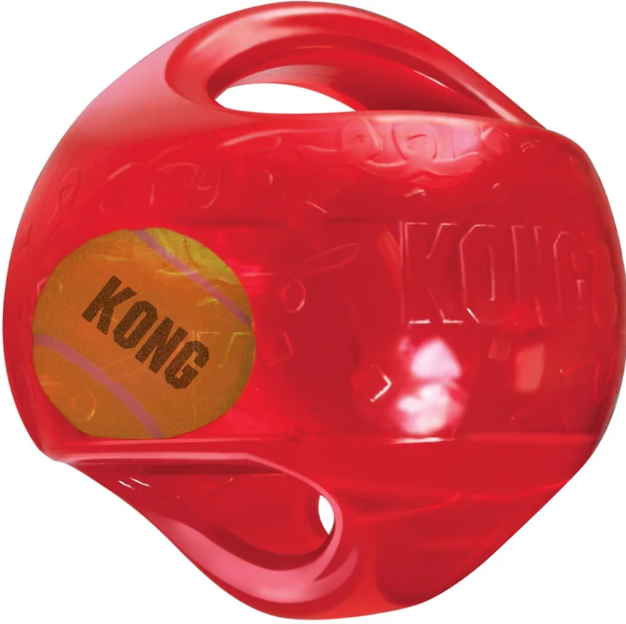 KONG Jumbler Ball Dog Toy, Color Varies