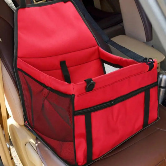 TailWaggers™  Waterproof Pet Seat Bag Basket Safe Carry