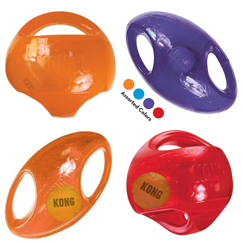 KONG Jumbler Ball Dog Toy, Color Varies