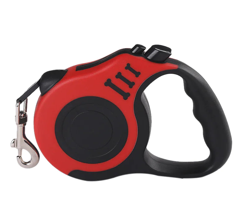 16FT Retractable Dog Leash with One-Touch Lock – Strong and Lightweight