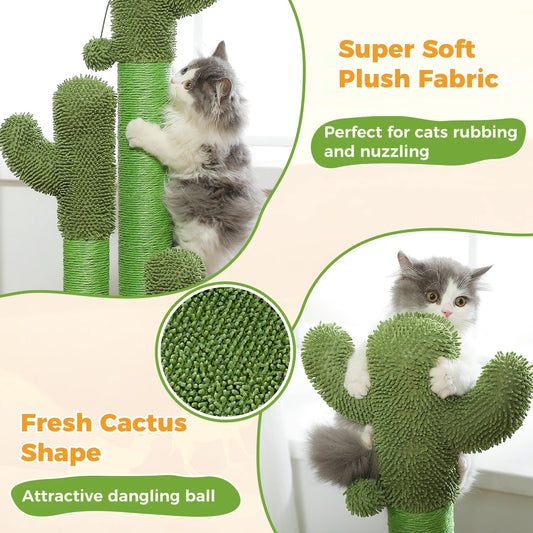 TailWaggers™  Cat Scratching Post for Indoor Cats  Cat Toys