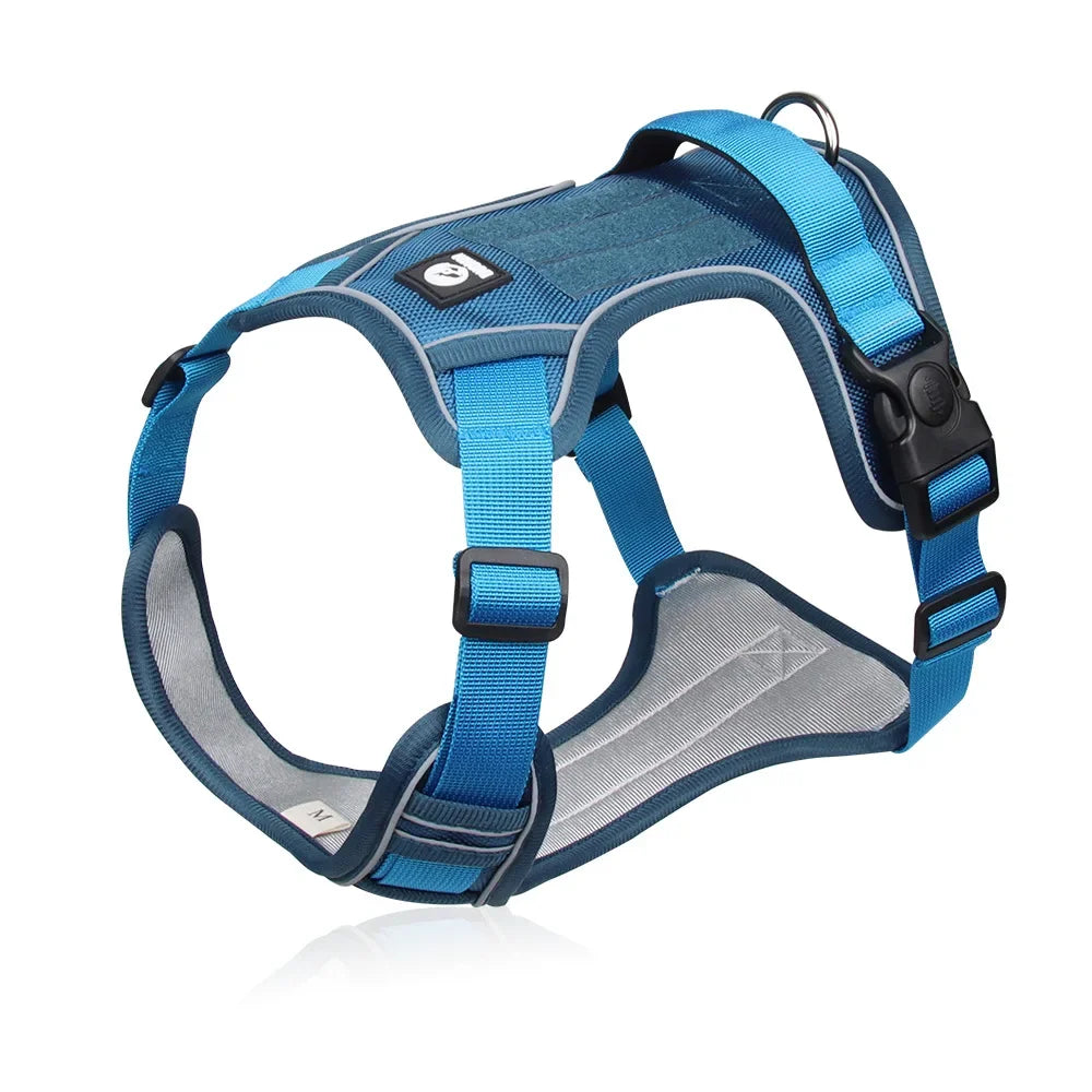 TailWaggers™ For Dog Harness Reflective Midium, Large Dogs Tactical Vest Pet Accessoires Supplies