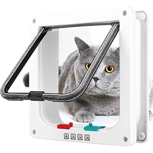 TailWaggers™ Cat/Dog Flap Door with 4 Way Security Lock