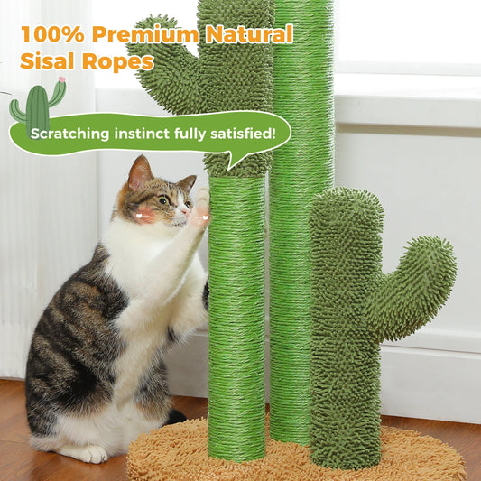 TailWaggers™  Cat Scratching Post for Indoor Cats  Cat Toys