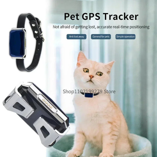 TailWaggers™ Dog GPS Tracker G12 Waterproof IP67 Geo-fence 200mA Battery Standby Mini GPS Locator, For Dog and  Cat, FREE APP