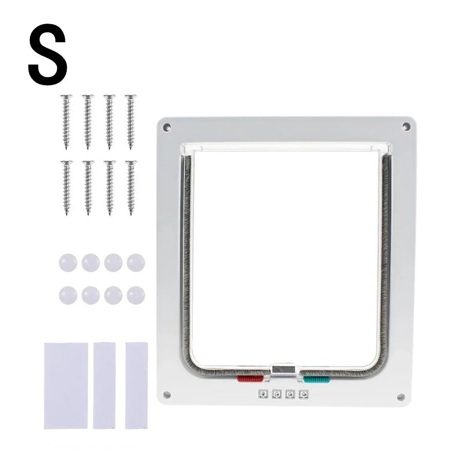 TailWaggers™ Cat/Dog Flap Door with 4 Way Security Lock