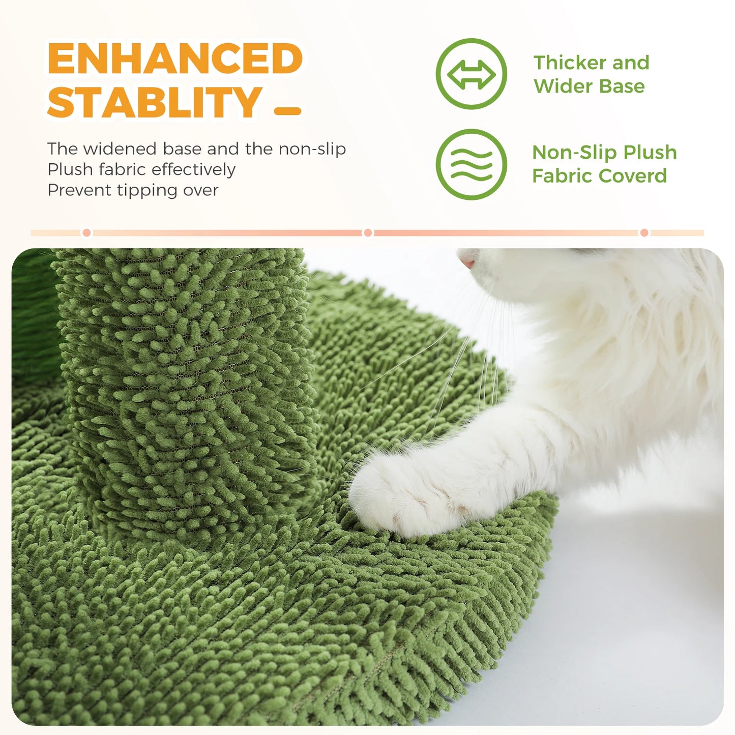 TailWaggers™  Cat Scratching Post for Indoor Cats  Cat Toys