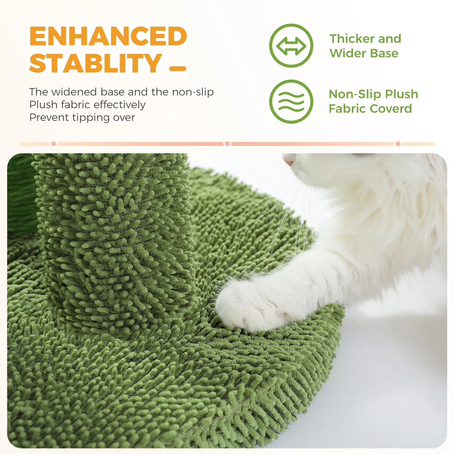 TailWaggers™  Cat Scratching Post for Indoor Cats  Cat Toys