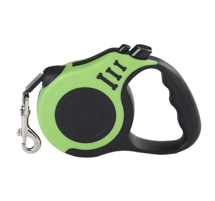 16FT Retractable Dog Leash with One-Touch Lock – Strong and Lightweight