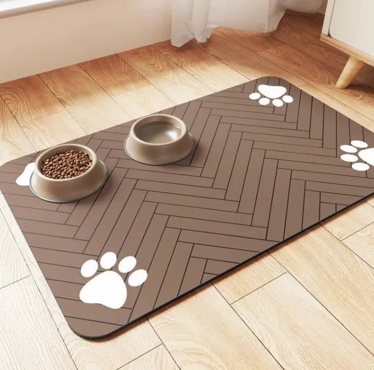TailWaggers™ Quick-Dry Pet Feeding Mat