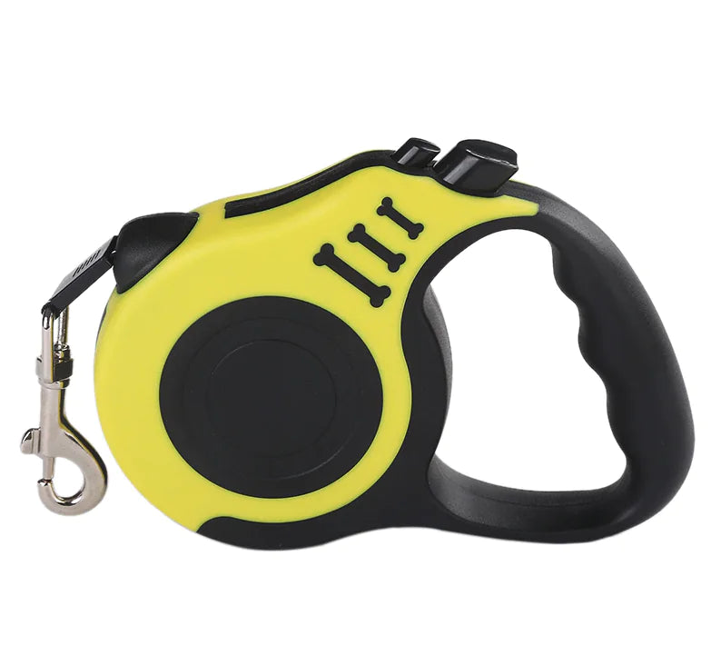 16FT Retractable Dog Leash with One-Touch Lock – Strong and Lightweight