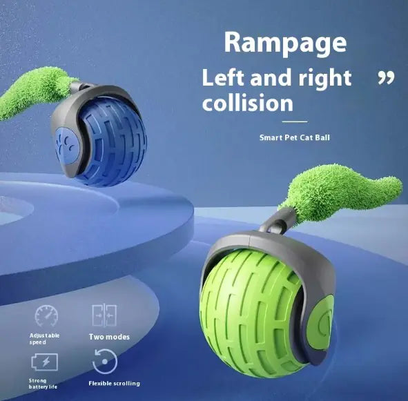 TailWaggers™ Speedy Tail Pet Toy Ball