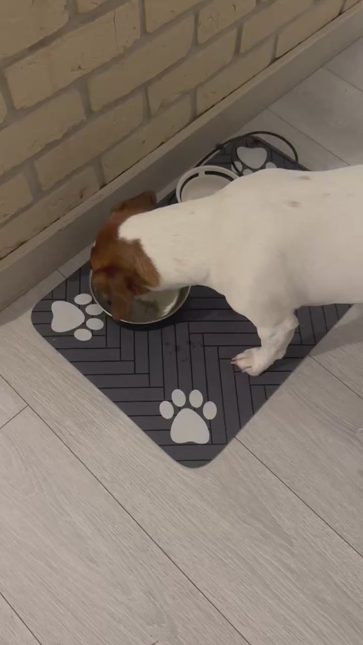 TailWaggers™ Quick-Dry Pet Feeding Mat