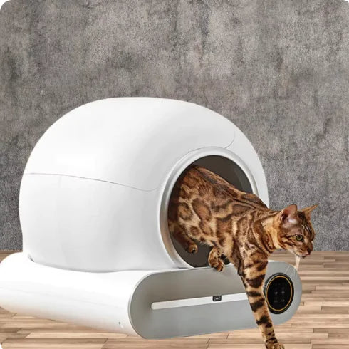 TailWaggers™ Smart Automatic Cat Litter Box